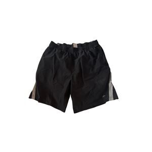 Russell Black Athletic Shorts Mens L